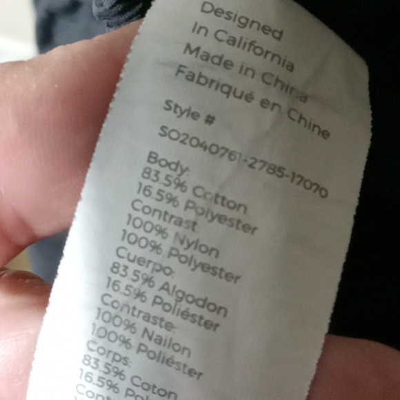 FABLETICS BOBBIE GLAM BLACK/CASTLE SHORTS SZ XXL - Picture 8 of 10